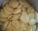 A picture of step 1 of Home made viazi karai# Christmas festive.