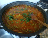 Foto del paso 15 de la receta: Albóndigas de ternera en salsa con guisantes