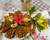 কুমড়ো ফুলের বড়া। Crispy Pumpkin flowers fry or fritters রেসিপির ধাপ 3 ছবি