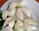 Hagymás tarjakockák sütőzacskóban recept fázis 1 fotója