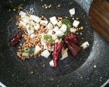 A picture of step 1 of Sambar Rice.