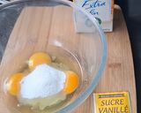 Une image de l'étape 2 de Cake ricotta, noix de coco et confiture à la mangue.