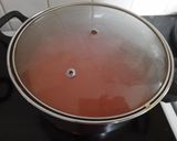 A picture of step 5 of McPhee's Cream of Tomato and Basil Soup.