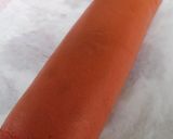 Foto langkah ke 6 dari resep Red Velvet Roll Cake with Cherry.