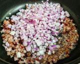 Foto del paso 1 de la receta: HUEVOS🥚Turcos Al Hogao🍅🌶️🫑🧅 Colombiano y Tocineta🥓...!