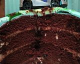 Foto langkah ke 8 dari resep Super Premium Chocolate Cake.