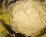 A picture of step 3 of Coconut puff puff.