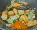 Foto langkah ke 5 dari resep Sapo Tahu Oriental.