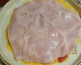 Foto del paso 2 de la receta: Tarta express de jamón, muzzarella huevo duro y tomate y otra de berenjenas y zapallitos
