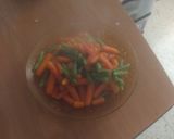 Foto del paso 8 de la receta: Entrecot adobado con puré de papas, verdura y salsa del adobo