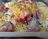 Italian spaghetti pasta salad recipe step 2 photo