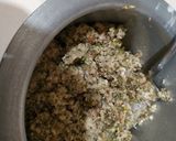 A picture of step 1 of Mixed sprouts laddu.