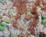 Foto del paso 2 de la receta: Arrocito vegano con panceta y arvejas frescas