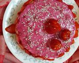 A picture of step 4 of Red Velvet Pudding.