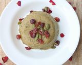 A picture of step 4 of Moong Dal Halwa.