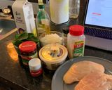 A picture of step 1 of Creamy Tuscan Chicken.