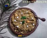 A picture of step 5 of Dhaniya Panjiri (Janmashtami Special).