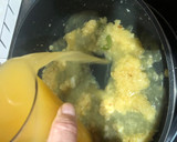 Foto del paso 5 de la receta: Rape en salsa con gambones y patata panadera