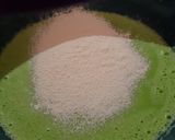 Foto langkah ke 2 dari resep Ogura cake pandan.