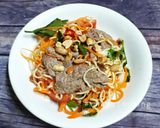 Hình bước làm 6 của món Gỏi mì gói