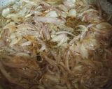 A picture of step 2 of Chicken kaleji.