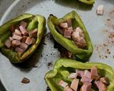 Foto del paso 3 de la receta: Morrón relleno 💪🏻🫑