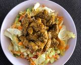 Pikk-pakk pipi saláta recept fázis 4 fotója
