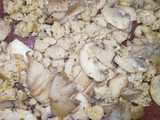 Salteado de Soja Texturizada con Setas y Champiñones
