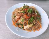 Hình bước làm 2 của món Măng khô xào miến