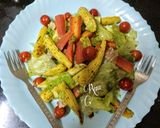 A picture of step 6 of Crunchy Salad.