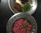 A picture of step 1 of Kofta masala.