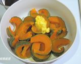 蜂蜜奶油南瓜✿微波爐的食譜步驟3照片