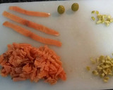 Foto del paso 1 de la receta: Muñeco de queso crema ⛄⛄⛄