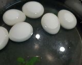A picture of step 1 of Palak Anda / Spinach Egg.