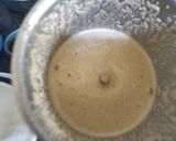 A picture of step 2 of Parwal dahi posto.