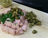 A picture of step 7 of Tuna pasta .