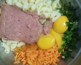 Foto langkah ke 2 dari resep Telur Macaroni Sayur.