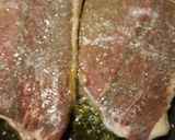 A picture of step 3 of Steak two ways.