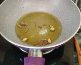 A picture of step 5 of Palak Paneer (no onion, no garlic)..