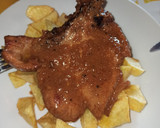 Foto del paso 5 de la receta: Chuletas de lomo a los 3 vasitos