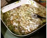 A picture of step 3 of Chicken Garlic Alfredo Zoodles.