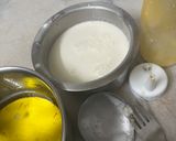 #केसर ड्राईफ्रूट खोया घेवर रेसिपी चरण 10 फोटो