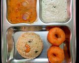 A picture of step 9 of Anjaneyar Temple milagu (black pepper) pongal.