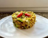 Foto del passaggio 5 della ricetta Verza con uova strapazzate e peperoncino