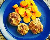 Túrós fasírozott, párolt sárgarépával 🥕 recept fázis 3 fotója