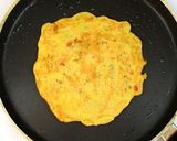 A picture of step 8 of Tomato Omelette.