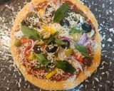 A picture of step 20 of Wholegrain Extravaganza Pizza.
