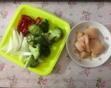 รูปขั้นตอนการทำที่ 1 ของ อกไก่ผัดพริกไทยดำ