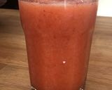 Foto del paso 3 de la receta: Licuado de frutilla y durazno frappé 🇺🇾