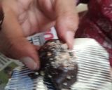A picture of step 6 of Dates-Badam Chocolate.